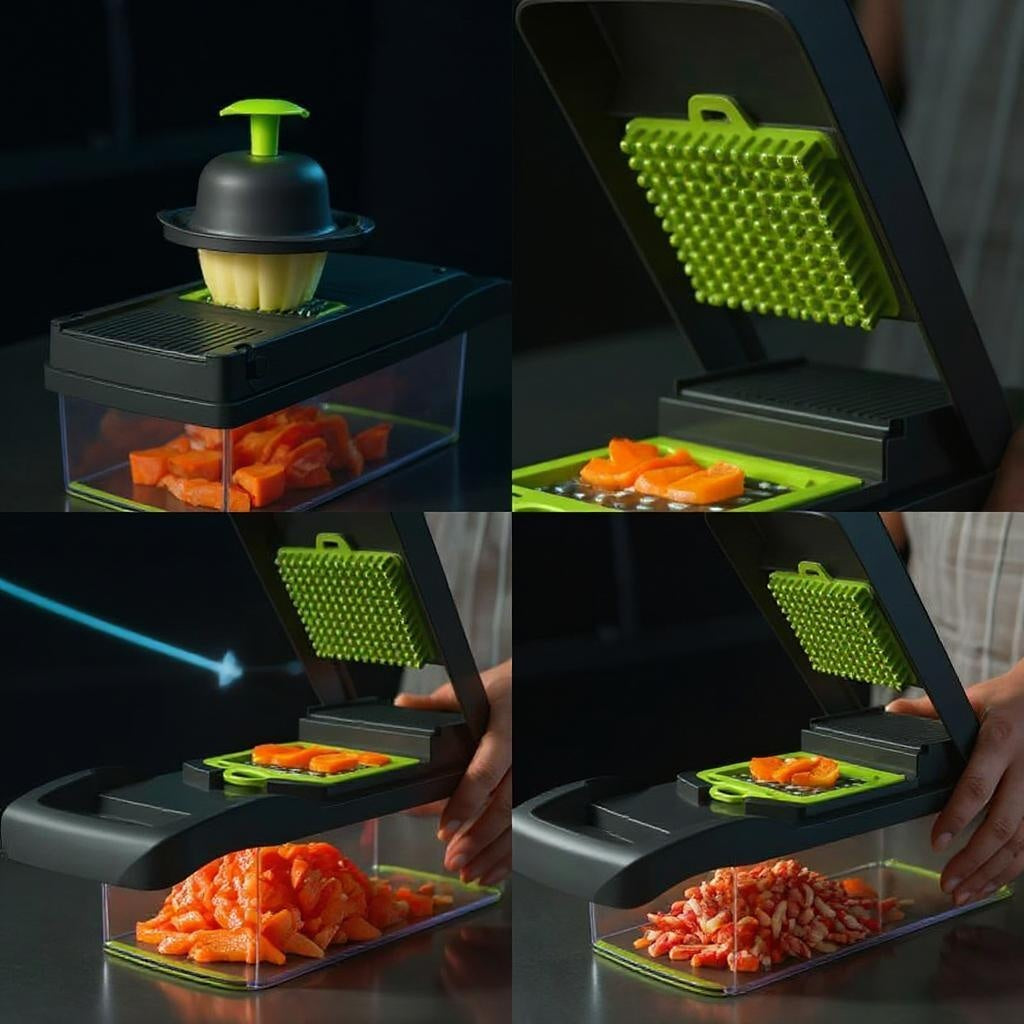 Vegetable Cutter Kit - 14 Piece