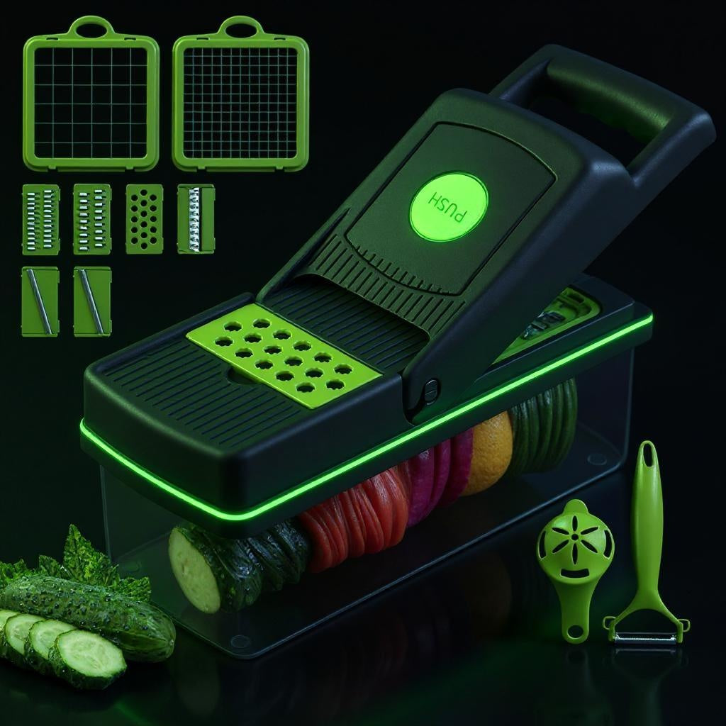 Vegetable Cutter Kit - 14 Piece