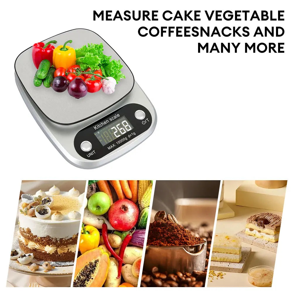 High Precision Digital Kitchen Scale 10kg-4