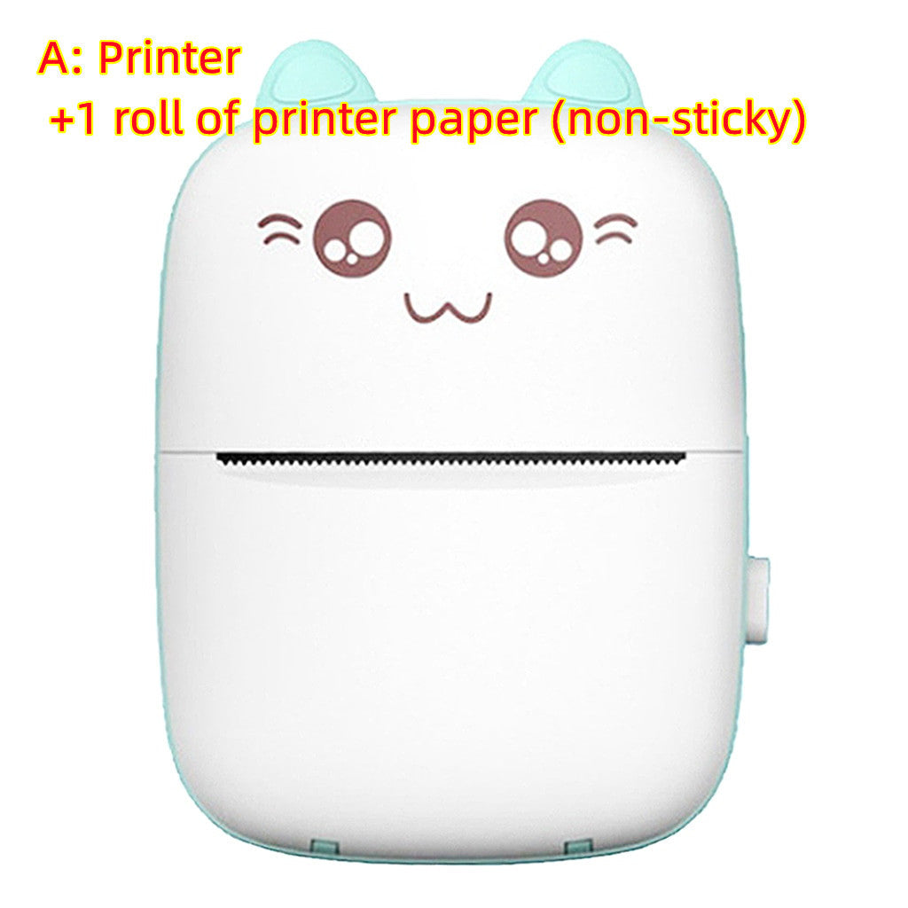 Mini Bluetooth Printer With Rolls