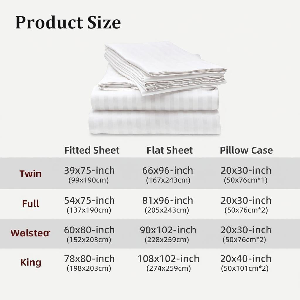 Luxury Bed Sheet and Covers with Pillowcases